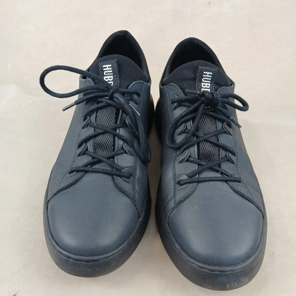 Samuel Hubbard‎ Flight 9.5 Mens Shoes Sneakers Navy Blue Leather Comfort